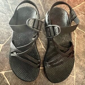 Chaco Black Strappy Sandals